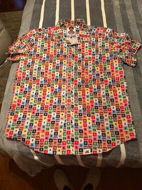Saddle Cloth Old Smoke JK Collection short sleeve